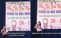 Nữ sinh hát rap sôi động mừng ngày nhà giáo Việt Nam 20-11