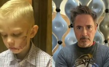 Robert Downey Jr. hứa tặng quà bé trai xả thân cứu bé gái khỏi chó dữ