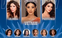 Hoa hậu Khánh Vân khoe dáng nóng bỏng ở Miss Universe