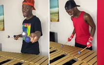 Chàng trai đánh nhạc cụ Marimba siêu đỉnh