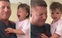 Bố dùng tuyệt chiêu dỗ con nín khóc trong một nốt nhạc