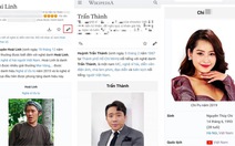 Sửa tiểu sử trên Wikipedia, trò đùa kém duyên của netizen!