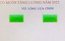 Khi nhân viên IT làm phiếu thăm dò tăng lương