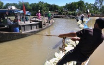 Tháo đập ngăn mặn sông Vĩnh Điện, dân Hội An mất nước sinh hoạt
