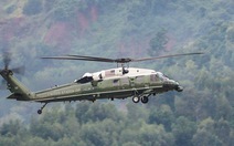 Cận cảnh trực thăng Marine One thử sức ở Đà Nẵng