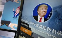 Dân Trung Quốc háo hức chờ ông Trump