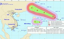 Xuất hiện bão mạnh và áp thấp nhiệt đới ngoài Biển Đông