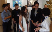 Phu nhân thủ tướng Papua New Guinea thăm Bảo tàng Mỹ thuật Đà Nẵng