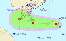 Áp thấp nhiệt đới trên biển Đông, miền Trung, miền Nam mưa lớn