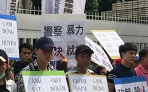 Biểu tình ở Đài Loan vì người Việt bị bắn chết