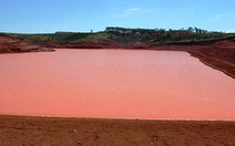 Không có chuyện vỡ hồ chứa bùn đỏ Nhà máy Alumin Nhân Cơ