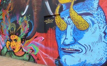 Đường phố Bogotá thu hút du khách nhờ Graffiti