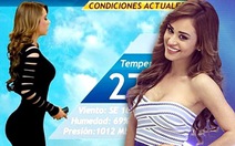 Dân Mexico mê xem dự báo thời tiết vì người dẫn chương trình