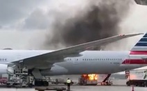 Cháy tại sân bay quốc tế Hong Kong, 1 người bị thương