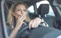 Phì phèo thuốc lá trong xe hơi gây hại như thế nào?