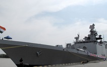 2 tàu hải quân Ấn Độ cập cảng Hải Phòng