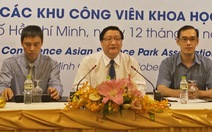 Việt Nam đăng cai hội nghị các khu công viên khoa học châu Á