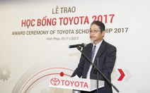 Học bổng Toyota -  Động lực giúp sinh viên thực hiện hoài bão