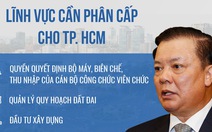 Bộ trưởng Đinh Tiến Dũng: 'Phân cấp mạnh để TP.HCM bứt phá'