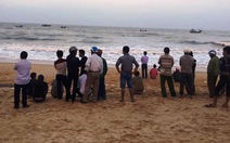 Tìm thấy thi thể 1 trong 2 học sinh mất tích ở biển Thiên Cầm
