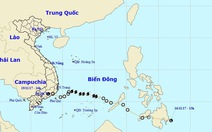 Bão số 14 tan nhưng mưa còn kéo dài