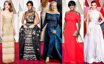 10 bộ váy Oscar được 'săn lùng' nhiều nhất trên mạng năm 2017