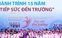 Hành trình 15 năm 'Tiếp sức đến trường'