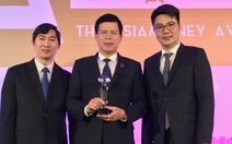 Vietcombank nhận giải thưởng 'Thương hiệu ngân hàng tốt nhất Việt Nam'