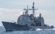 Hai tàu chiến Mỹ tiến qua eo biển Đài Loan