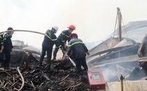 Cháy kéo dài hơn 10 giờ tại khu công nghiệp Phú Tài, Bình Định