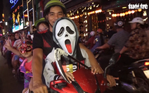 Hàng ngàn người đổ về phố Bùi Viện đón Halloween