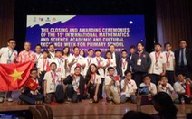 Việt Nam giành 8 huy chương vàng Olympic toán và Khoa học quốc tế