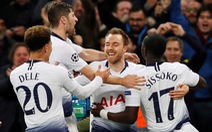 Eriksen tỏa sáng, Tottenham đá bại Inter để nuôi hi vọng đi tiếp