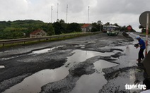 Yêu cầu khẩn trương sửa chữa quốc lộ 1 ở Phú Yên hỏng nặng