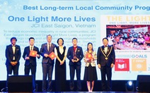Dự án của JCI Vietnam giành giải thưởng quốc tế