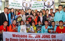 Xạ thủ Jin Jong Oh đến Việt Nam, sẽ gặp gỡ HLV Park Hang Seo