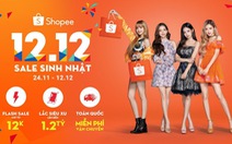 Shopee chính thức khởi động sự kiện 12-12 Shopee Sale Sinh Nhật mua sắm online lớn nhất năm