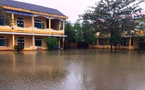 Thừa Thiên Huế: hàng trăm học sinh nghỉ học vì ngập cục bộ