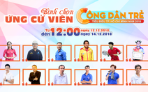 Bình chọn 'Công dân trẻ tiêu biểu TP.HCM' 2018