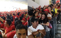 CĐV Việt Nam bị 'chơi xấu' trên khán đài Bukit Jalil