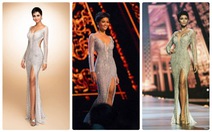 Áo dạ hội đính 3.000 viên đá quý của H'Hen Niê tại Miss Universe