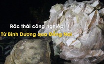 Gom rác thải công nghiệp tại Bình Dương mang qua Đồng Nai đổ trộm