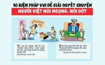 10 biện pháp vui giải quyết chuyện người Việt nói ngọng