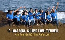 10 hoạt động, chương trình tiêu biểu của sinh viên Việt Nam