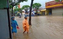 Mưa lớn suốt 2 ngày, nhiều nơi ở Quảng Nam, Bình Định ngập sâu