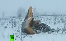 Hình ảnh đầu tiên của máy bay Nga rơi làm 71 người thiệt mạng