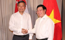 Phó Thủ tướng gặp Ngoại trưởng Singapore, Malaysia bên lề hội nghị ASEAN