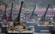 Triều Tiên vẫn duyệt binh, không cho truyền hình trực tiếp