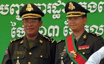 Hai con trai Thủ tướng Hun Sen thăng chức nhanh vòn vọt
