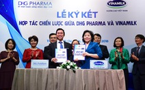 Vinamilk bắt tay Dược Hậu Giang làm thực phẩm chức năng